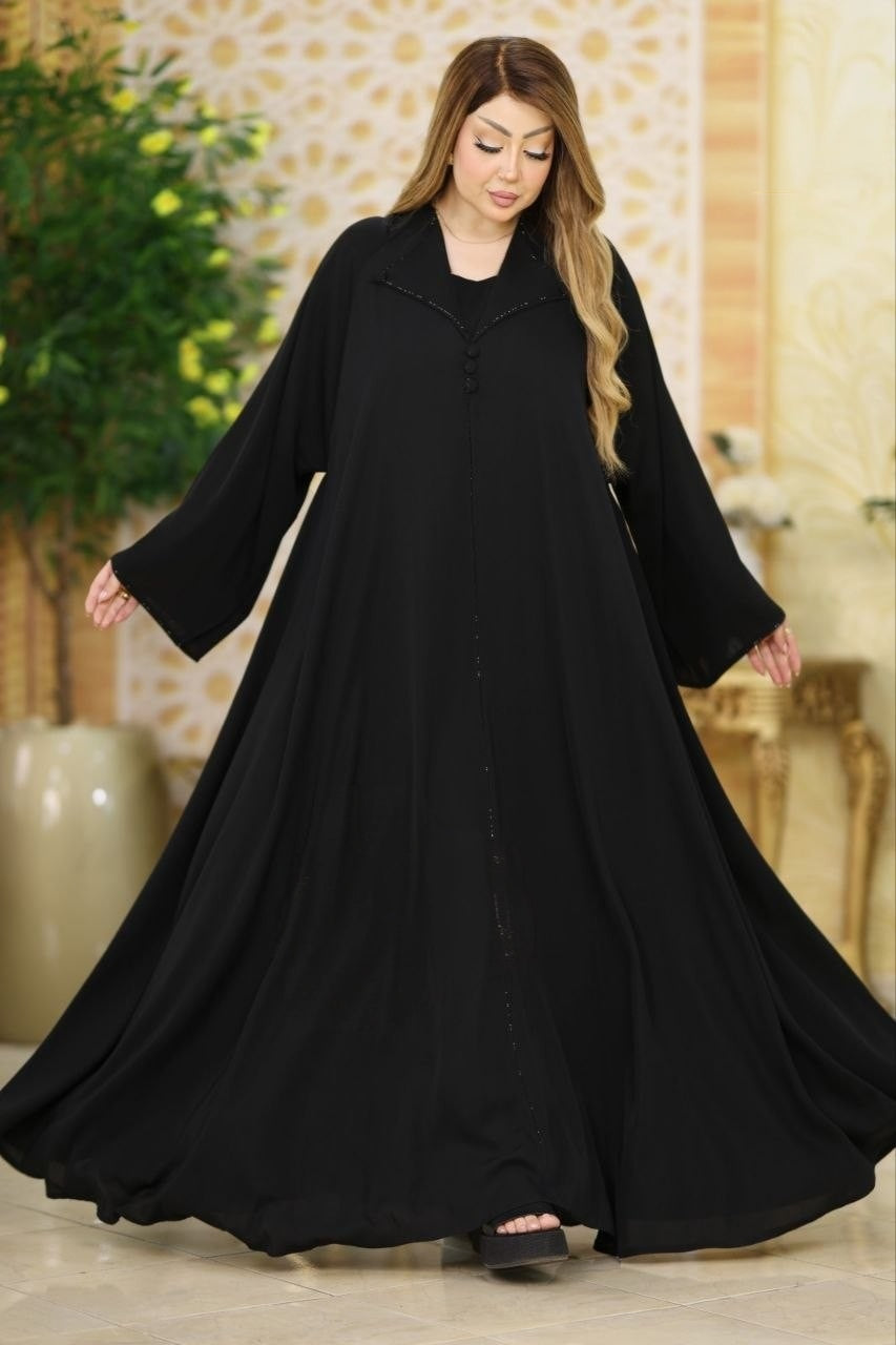 عباية ايمرا الخليجية الفخمة🖤  (السعر مليون و 200الف)